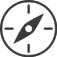 compass icon lighter